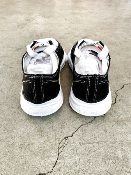 画像4: Maison MIHARA YASUHIRO ("PETERSON" OG SOLE CANVAS LOW SNEAKER) BLACK (4)