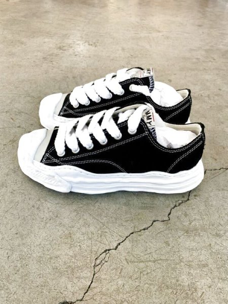 画像3: Maison MIHARA YASUHIRO ("HANK" OG SOLE CANVAS LOW SNEAKER) BLACK (3)