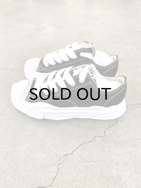 画像3: Maison MIHARA YASUHIRO ("HANK" OG SOLE CANVAS LOW SNEAKER) BLACK (3)