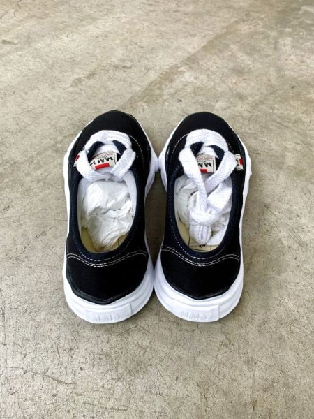 画像4: Maison MIHARA YASUHIRO ("BAKER" OG SOLE CANVAS LOW SNEAKER) BLACK (4)