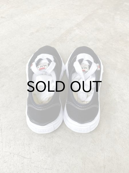 画像4: Maison MIHARA YASUHIRO ("BAKER" OG SOLE CANVAS LOW SNEAKER) BLACK (4)