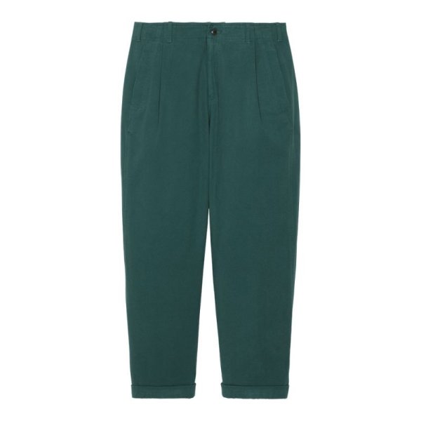 画像1: C.E (BRUSHED COTTON CASUAL PANTS) GREEN -30% OFF- (1)