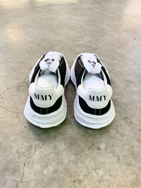 画像4: Maison MIHARA YASUHIRO ("BLAKEY" OG SOLE CANVAS LOW-TOP SNEAKER) BLACK (4)