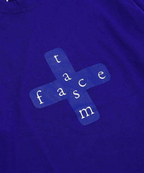 画像2: FACETASM (CROSS LOGO LONG SLEEVE TEE) PURPLE -30% OFF- (2)