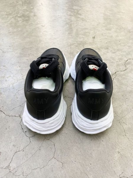 画像4: Maison MIHARA YASUHIRO ("WAYNE" OG SOLE LEATHER LOW-TOP SNEAKER) BLACK (4)