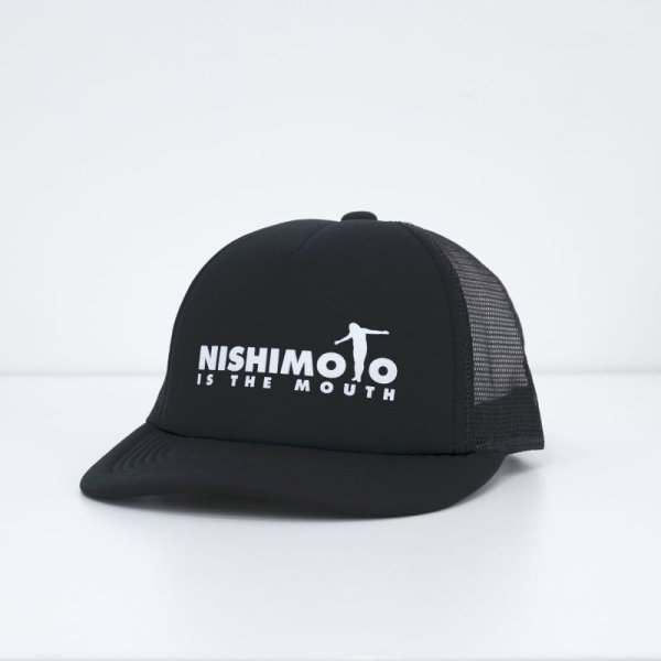 画像1: NISHIMOTO IS THE MOUTH (LOGO MESH CAP) BLACK (1)