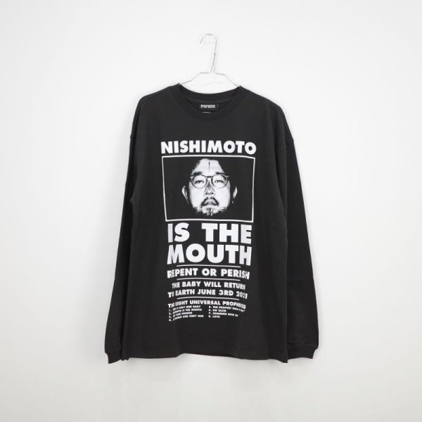 画像1: NISHIMOTO IS THE MOUTH (CLASSIC L/S T-SHIRT) BLACK (1)