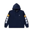 画像1: BLACK EYE PATCH (OG LABEL KAMON HOODIE) NAVY (1)