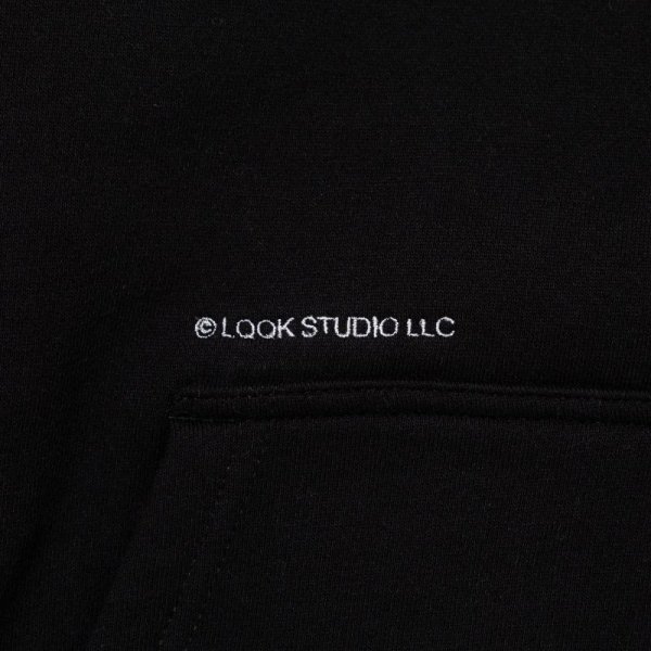 画像4: LQQK STUDIO (PINTUCK HOODIE) BLACK -30% OFF- (4)