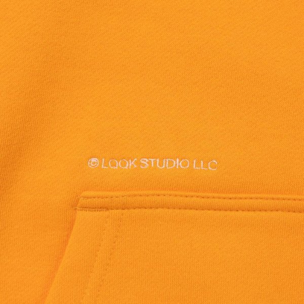 画像3: LQQK STUDIO (PINTUCK HOODIE) B.ORANGE -30% OFF- (3)