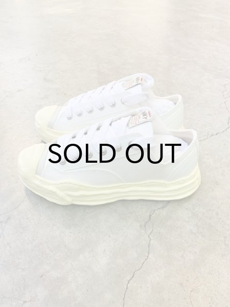画像3: Maison MIHARA YASUHIRO ("HANK" VINTAGE COLOR SOLE CANVAS LOW-TOP SNEAKER) WHITE (3)