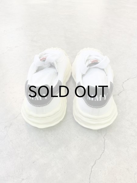 画像4: Maison MIHARA YASUHIRO ("BLAKEY" VINTAGE COLOR SOLE CANVAS LOW-TOP SNEAKER) WHITE (4)