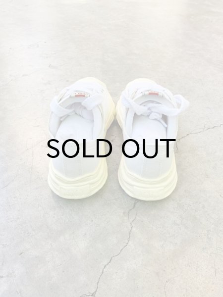 画像4: Maison MIHARA YASUHIRO ("HANK" VINTAGE COLOR SOLE CANVAS LOW-TOP SNEAKER) WHITE (4)
