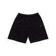 画像1: LQQK STUDIO (PINTUCK SWEAT SHORTS) BLACK (1)