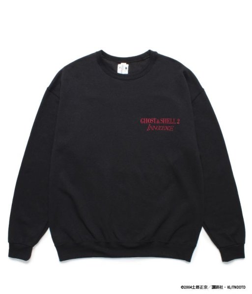 画像2: WACKO MARIA (INNOCENCE "CREW NECK SWEAT SHIRT TYPE 2") BLACK (2)