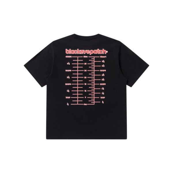 画像2: BLACK EYE PATCH (GLASSWARE LOGO POCKET TEE) BLACK (2)