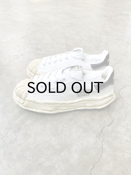 画像3: Maison MIHARA YASUHIRO ("BLAKEY" DYED SOLE CANVAS LOW-TOP SNEAKER) WHITE (3)