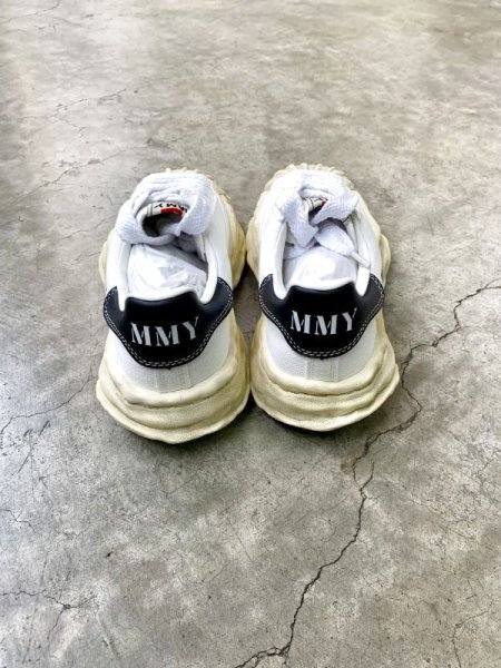 画像4: Maison MIHARA YASUHIRO ("BLAKEY" DYED SOLE CANVAS LOW-TOP SNEAKER) WHITE (4)