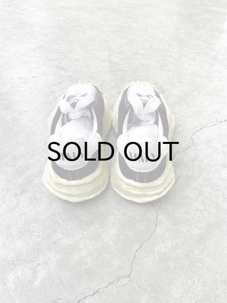 画像4: Maison MIHARA YASUHIRO ("BLAKEY" DYED SOLE CANVAS LOW-TOP SNEAKER) BLACK (4)