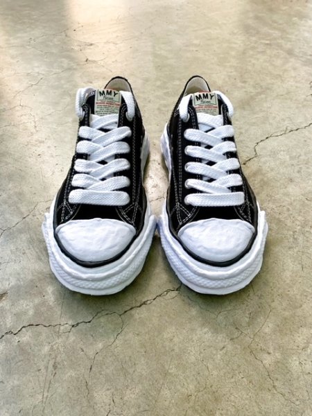 画像2: Maison MIHARA YASUHIRO ("PETERSON23" OG SOLE CANVAS LOW-TOP SNEAKER) BLACK (2)