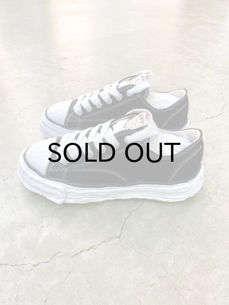 画像3: Maison MIHARA YASUHIRO ("PETERSON23" OG SOLE CANVAS LOW-TOP SNEAKER) BLACK (3)