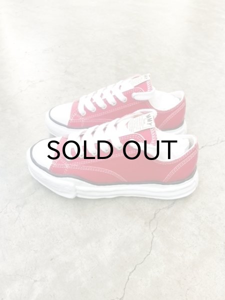 画像3: Maison MIHARA YASUHIRO ("PETERSON" OG SOLE CANVAS LOW SNEAKER) RED (3)