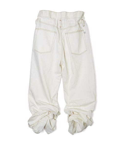 画像2: FACETASM (SUPER BIG DENIM) WHITE -30% OFF- (2)