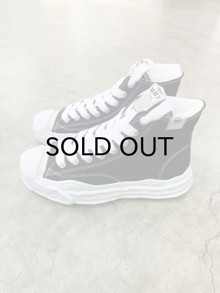 画像3: Maison MIHARA YASUHIRO ("HANK" OG SOLE CANVAS HI TOP SNEAKER) BLACK (3)