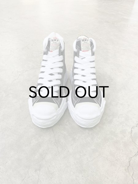 画像2: Maison MIHARA YASUHIRO ("HANK" OG SOLE CANVAS HI TOP SNEAKER) BLACK (2)