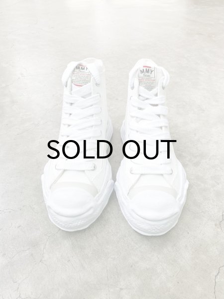 画像2: Maison MIHARA YASUHIRO ("HANK" OG SOLE CANVAS HI TOP SNEAKER) WHITE (2)