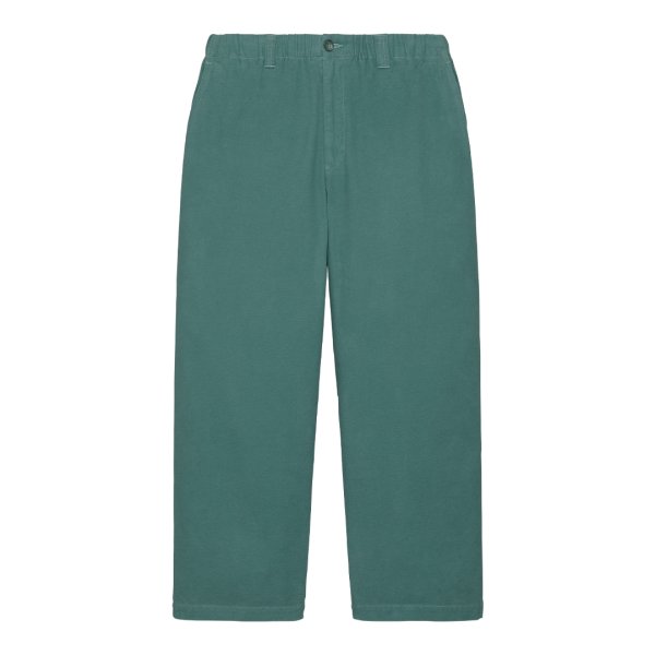 画像1: C.E (FLANNEL COMFORT PANTS) GREEN -30% OFF- (1)