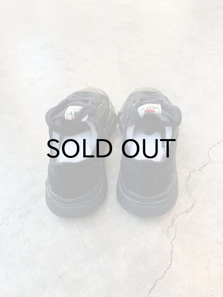 画像4: Maison MIHARA YASUHIRO ("PETERSON" OG SOLE CANVAS LOW SNEAKER) BLK-BLK (4)