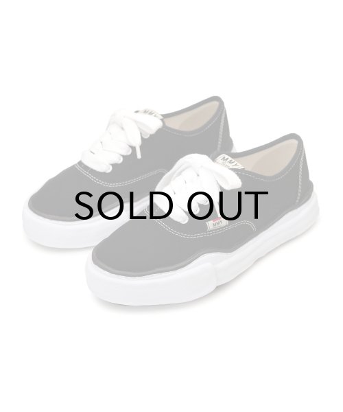 画像1: Maison MIHARA YASUHIRO ("BAKER" OG SOLE CANVAS LOW SNEAKER) BLACK (1)