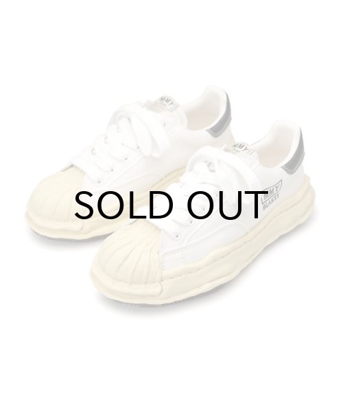 画像1: Maison MIHARA YASUHIRO ("BLAKEY" VINTAGE COLOR SOLE CANVAS LOW-TOP SNEAKER) WHITE (1)