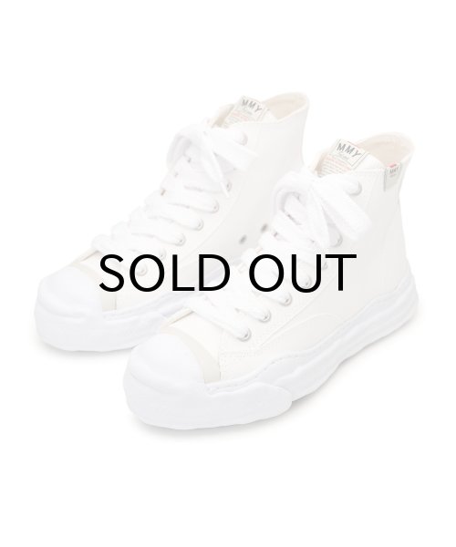 画像1: Maison MIHARA YASUHIRO ("HANK" OG SOLE CANVAS HI TOP SNEAKER) WHITE (1)