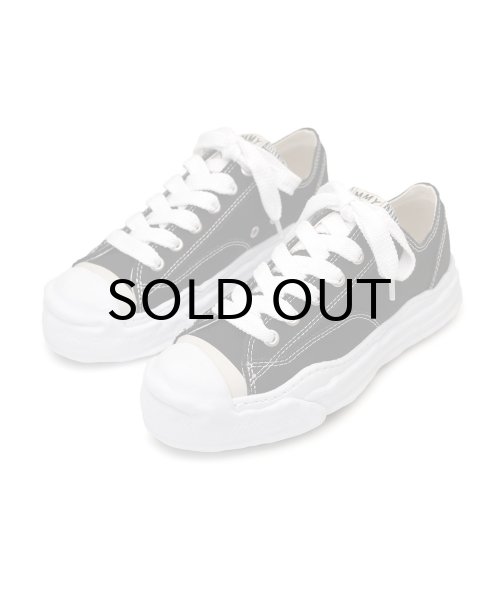 画像1: Maison MIHARA YASUHIRO ("HANK" OG SOLE CANVAS LOW SNEAKER) BLACK (1)