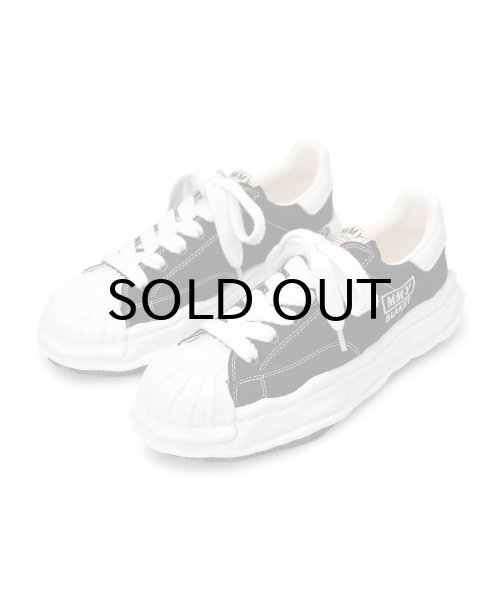 画像1: Maison MIHARA YASUHIRO ("BLAKEY" OG SOLE CANVAS LOW-TOP SNEAKER) BLACK (1)
