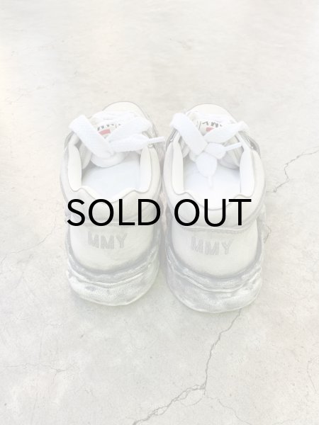 画像4: Maison MIHARA YASUHIRO ("PARKER" OG SOLE FADED EFFECT LEATHER LOW-TOP SNEAKER) GRAY (4)