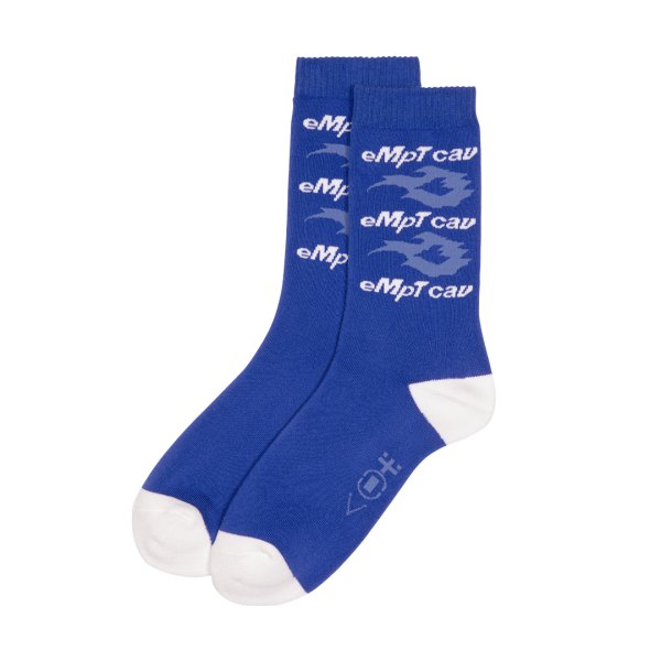 画像1: C.E (eMpT cav FIRE SOCKS) BLUE -30% OFF- (1)