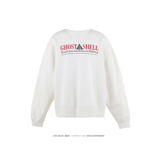画像2: SAINT Mxxxxxx (GS_GHOST IN THE SHELL CREW NECK SWEAT) WHITE (2)