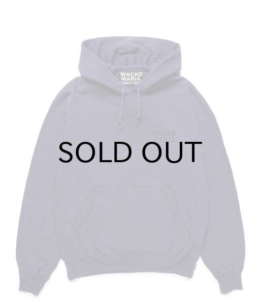 画像1: WACKO MARIA (HEAVY WEIGHT PULLOVER HOODED SWEAT SHIRT TYPE-4) PURPLE (1)
