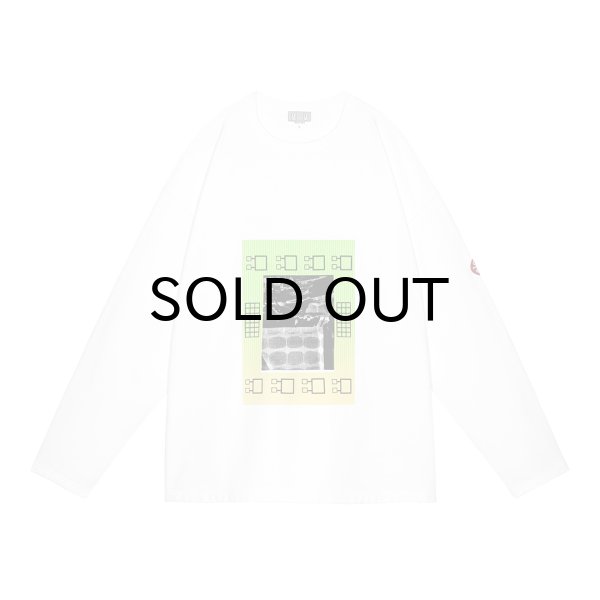 画像1: C.E (FK BolognaEdit LONG SLEEVE) WHITE -30% OFF- (1)