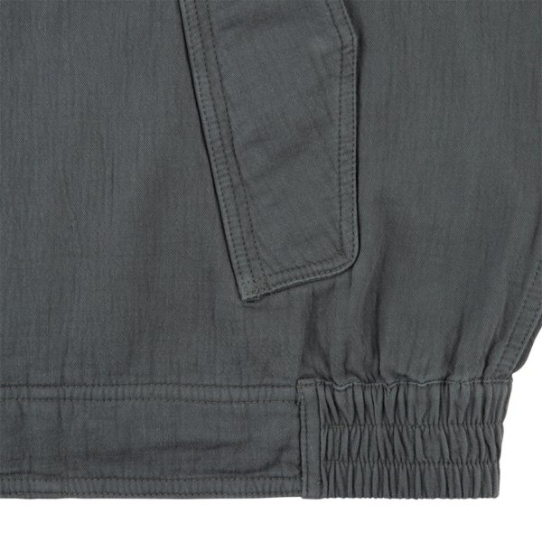 画像3: C.E (SOFT COTTON ZIP JACKET) CHARCOAL -30% OFF- (3)