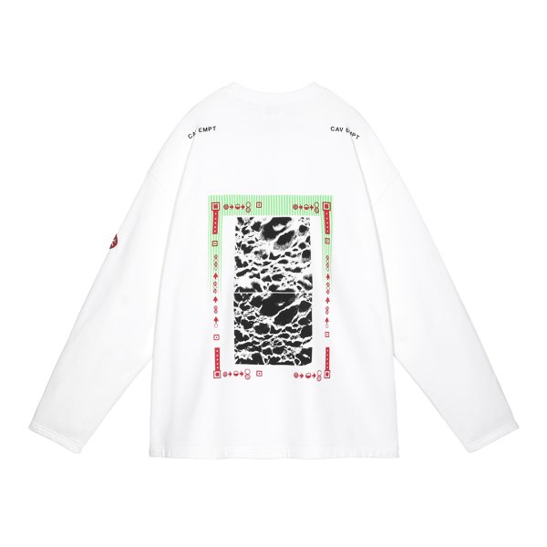 画像2: C.E (FK BolognaEdit LONG SLEEVE) WHITE -30% OFF- (2)