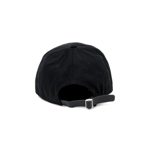 画像2: LASTMAN (EMBROID DAD CAP -LM TIMES-) BLACK -30% OFF- (2)