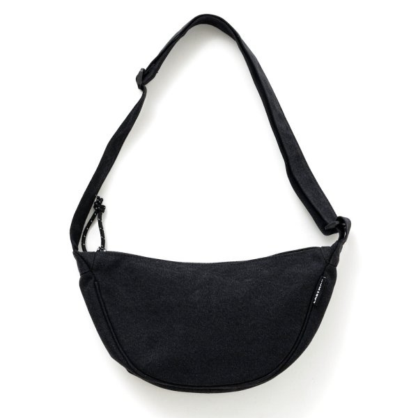 画像2: LASTMAN (LOGO EMBROIDERED SHOULDER BAG) BLACK -30% OFF- (2)
