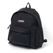 画像1: LASTMAN (LOGO EMBROIDERED BAGPACK) BLACK -30% OFF- (1)