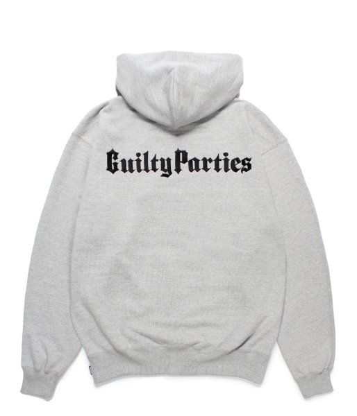 画像2: WACKO MARIA (HEAVY WEIGHT PULLOVER HOODED SWEAT SHIRT TYPE-6) GRAY (2)