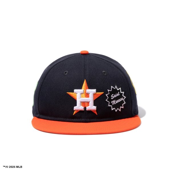 画像2: SAINT Mxxxxxx (NEW ERA CAP_ASTROS) NAVY-ORANGE (2)