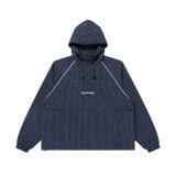 BLACK EYE PATCH (GRID PATTERENED OE LOGO ANORAK) MULTI - FAMLEST